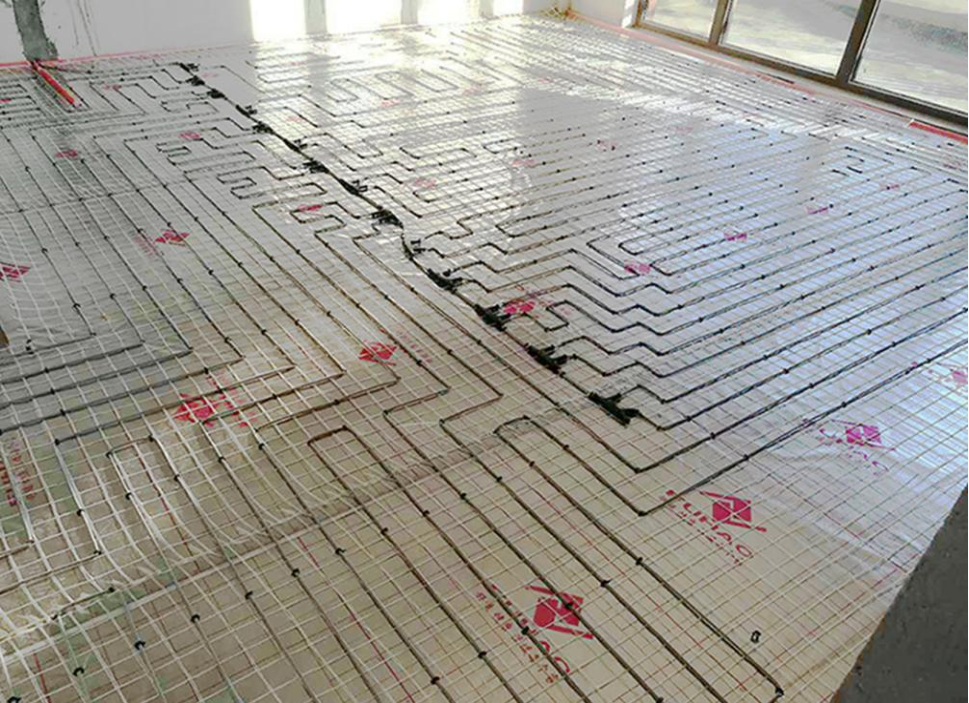 碳钎维发热电缆在瓷砖下